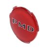 Picture of Pontiac Wheel Cover 2-7/16" Diameter W/Red Background "PMD" Emblem, Each