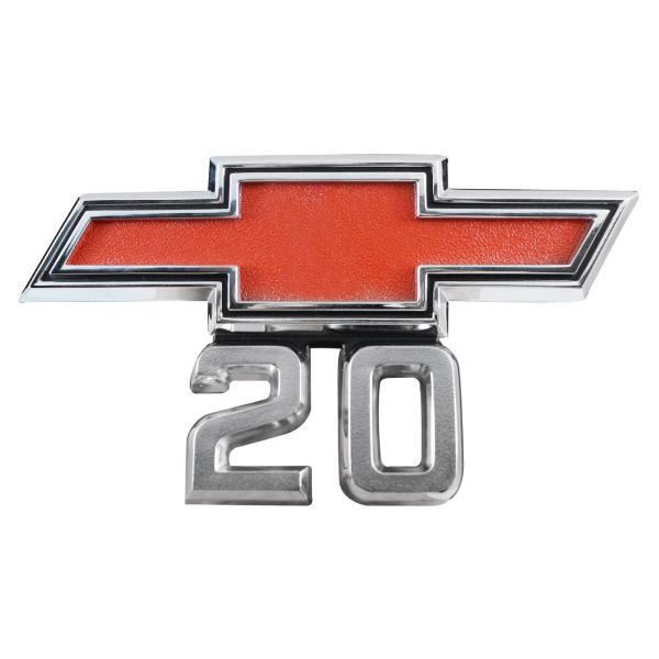 Picture of 1967-1968 Chevrolet and GMC Truck Front Fender Emblem, “20”, Sold as a Pair