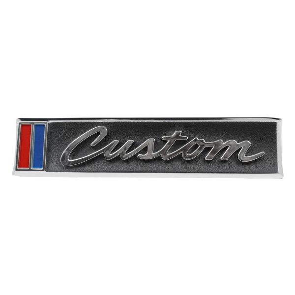 Picture of 1967-1968 Chevrolet and GMC Truck Door Emblem, “Custom”, Sold as a Pair