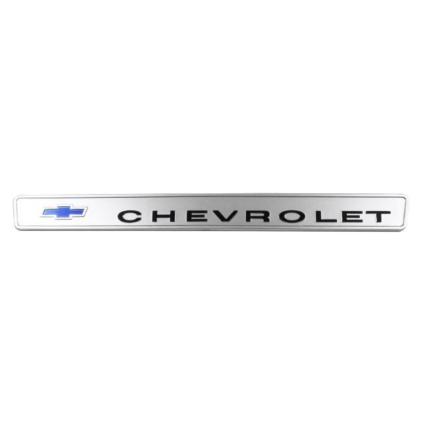 Picture of 1967-1968 Chevrolet GMC Truck Glove Box Door Emblem, “Chevrolet”, Sold as Each