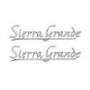 Picture of 1969-1972 Chevrolet and GMC Truck Rear Quarter Emblem, “GMC Sierra Grande” Pair