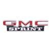 Picture of 1971-1972 GMC Truck Tailgate Emblem, “GMC Sprint”, Sold as Each