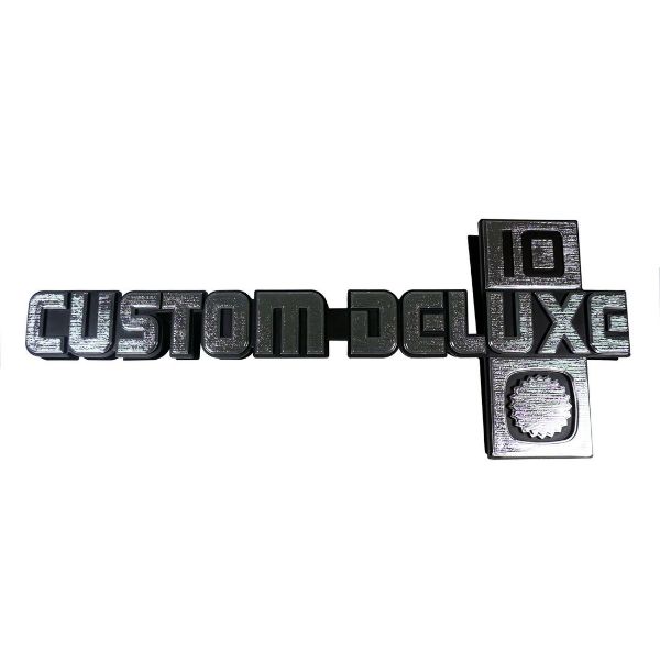 Picture of 1981-1988 Chevrolet Custom-Deluxe 10 Fender Emblems, Sold as a Pair