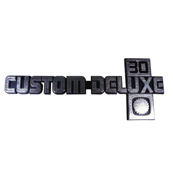 Picture of 1981-1988 Chevrolet Custom-Deluxe 30" Fender Emblems, Sold as a Pair