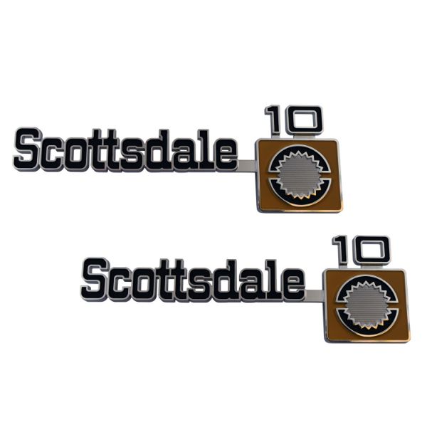 Picture of 1975-80 Chevrolet Truck Scottsdale 10 Fender Emblem Set