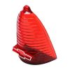 Picture of 1955 Full-Size Chevrolet Red Tail Light Lens with Chrome Bowtie, Sold as a Pair