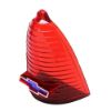 Picture of 1955 Full-Size Chevrolet Red Tail Light Lens with Blue Bowtie Chrome Trim Pair