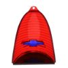 Picture of 1955 Full-Size Chevrolet Red Tail Light Lens with Blue Bowtie Chrome Trim Pair