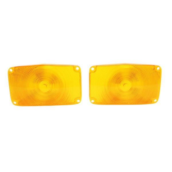 Picture of 1956 Full-Size Chevrolet Amber Parking Light Lens, Sold as a Pair