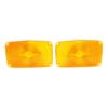 Picture of 1956 Full-Size Chevrolet Amber Parking Light Lens with Bowtie, Sold as a Pair