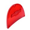 Picture of 1957 Full-Size Chevrolet Red Tail Light Lens with Bowtie, Sold as a Pair