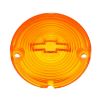 Picture of 1957 Full-Size Chevrolet Amber Parking Light Lens with Chrome Bowtie Pair