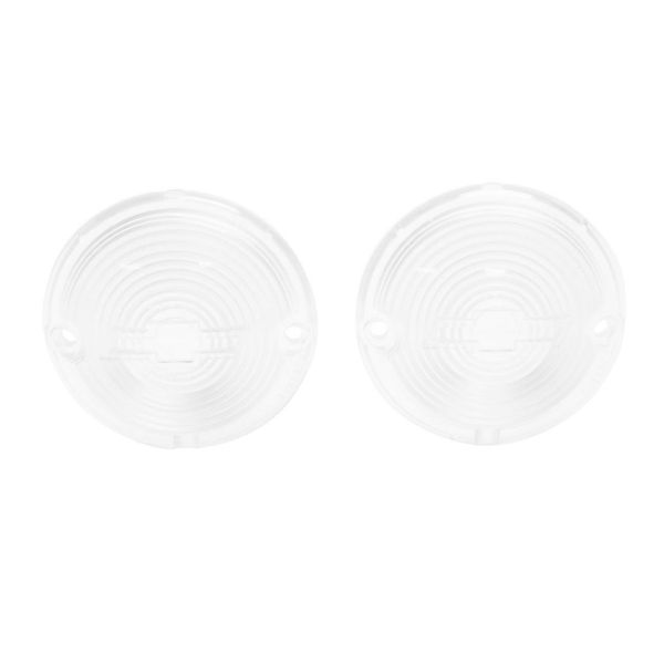 Picture of 1957 Full-Size Chevrolet Clear Parking Light Lens with Bowtie, Sold as a Pair