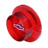 Picture of 1963 Full-Size Chevrolet Red Tail Light Lens with Blue Bowtie, Sold as Each