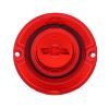 Picture of 1963 Full-Size Chevrolet Red Tail Light Lens with Red Bowtie Includes Trim, Each