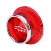 Picture of 1963 Full-Size Chevrolet Red Tail Light Lens with Red Bowtie Includes Trim, Each