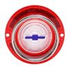 Picture of 1963 Full-Size Chevrolet Red Back Up Light Lens with Blue Bowtie, Includes Trim, Each