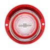Picture of 1963 Full-Size Chevrolet Red Back Up Light Lens with Clear Bowtie, Includes Trim, Each