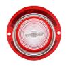 Picture of 1963 Full-Size Chevrolet Red Back Up Light Lens with Clear Bowtie, Includes Trim, Each