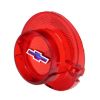 Picture of 1964 Full-Size Chevrolet Red Tail Light Lens with Blue Bowtie, Sold as Each