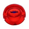 Picture of 1964 Full-Size Chevrolet Red Tail Light Lens with Blue Bowtie, Sold as Each