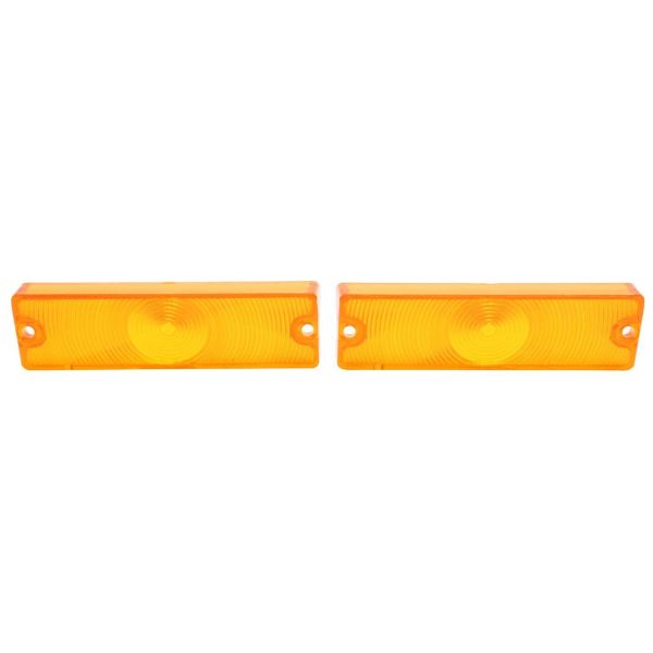 Picture of 1965 Full-Size Chevrolet Parking Light Lens, Amber, Sold as a Pair