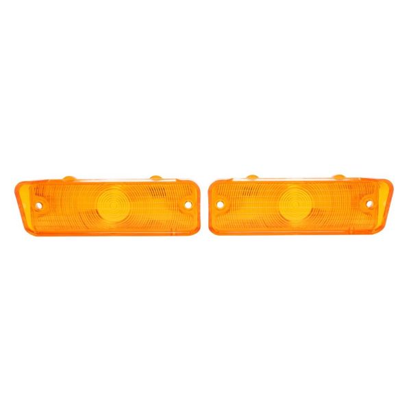 Picture of 1966 Full-Size Chevrolet Parking Light Lens, Amber, Sold as a Pair