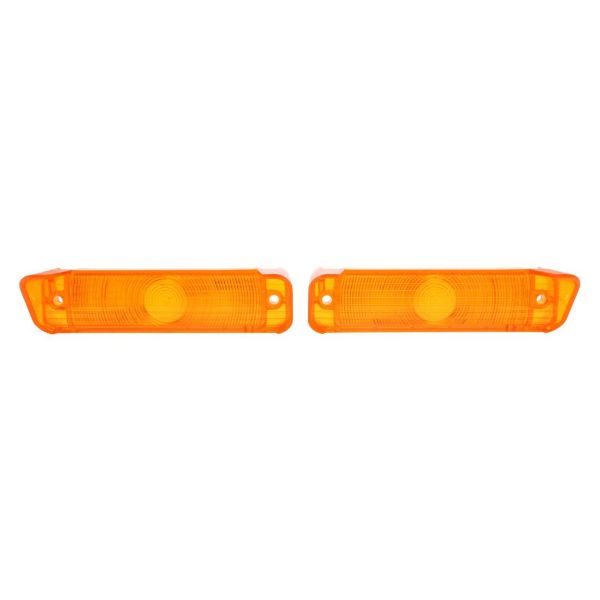Picture of 1967 Full-Size Chevrolet Amber Parking Light Lens, Sold as a Pair