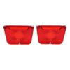 Picture of 1962-1964 Chevy II and Nova Red Back Up Light Lens, Sold as a Pair