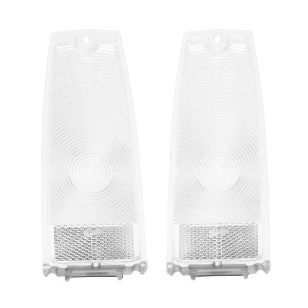 Picture of 1966-1967 Chevy II and Nova Clear Tail Light Lens, Sold as a Pair