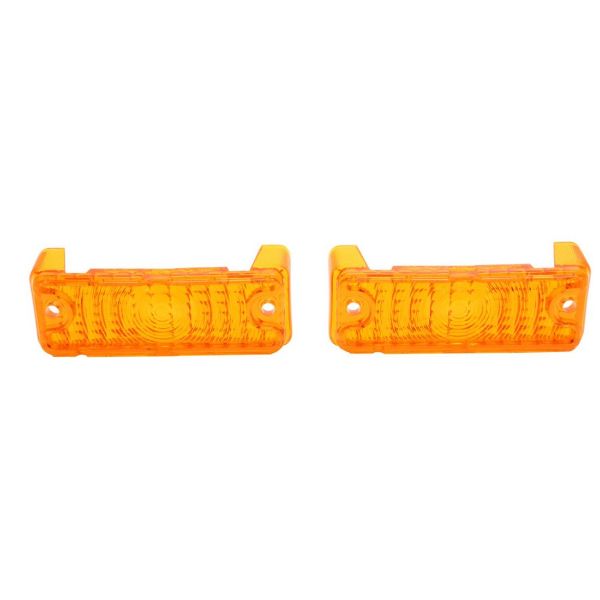 Picture of 1968-1969 Chevy II and Nova Amber Parking Light Lens, Sold as a Pair