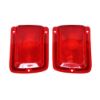 Picture of 1965 Chevelle Red Tail Light Lens without Chrome Trim, Sold as a Pair