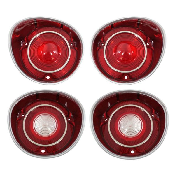 Picture of 1971 Malibu Tail Light and Back Up Light Lens Set