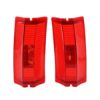 Picture of 1965 Chevelle Wagon/El Camino Red Outer Tail Light Lens, Sold as a Pair