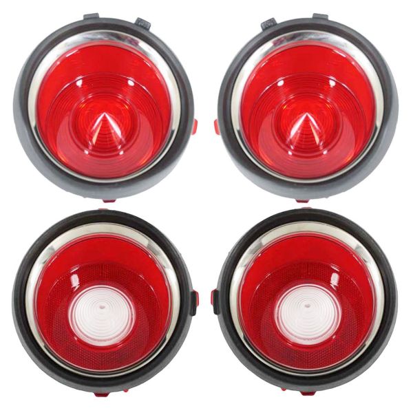 Picture of 1970-1971 Early Camaro Tail Light Lens Set without RS