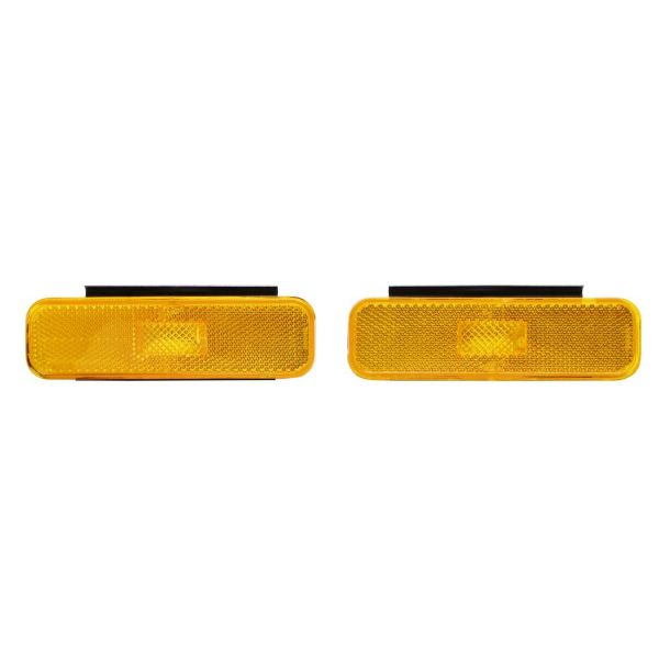 Picture of 1974-1977 Camaro Driver/Passenger Yellow Front Marker Light Assembly Set