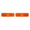 Picture of 1974-1977 Camaro Driver/Passenger Dark Amber Front Marker Light Assembly Pair