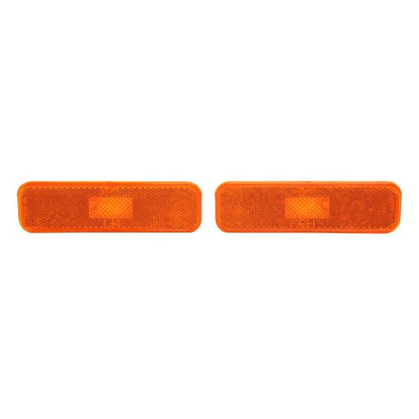 Picture of 1974-1977 Camaro Driver/Passenger Dark Amber Front Marker Light Assembly Pair