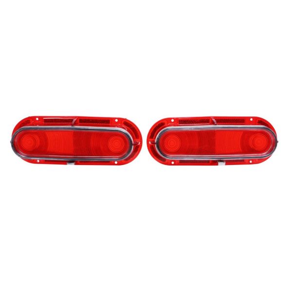 Picture of 1961 Pontiac Catalina and Ventura Tail Light Lens, Sold as a Pair