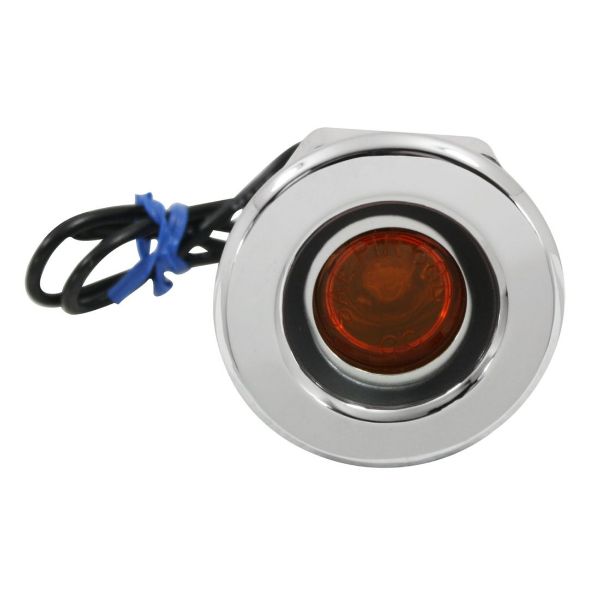 Picture of 1968 Mopar Front Curved Amber Side Marker Light Assembly, Sold as Each