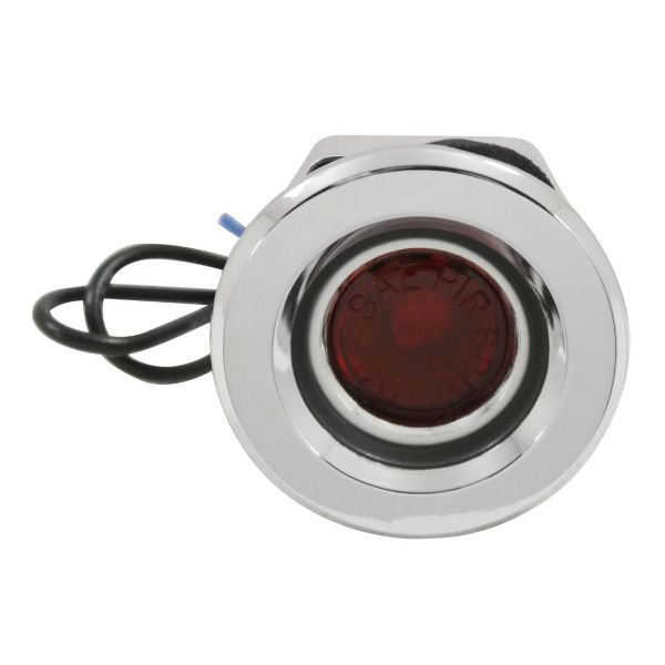 Picture of 1968 Mopar Rear Flat Red Side Marker Light Assembly, Sold as Each
