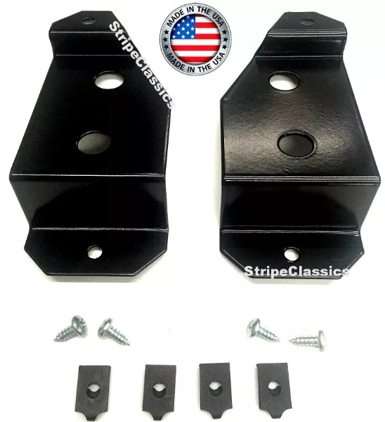 Picture of 1970-1976 Duster/Demon A-Body UNDER Decklid Reinforcement Brackets Go Wing Gull