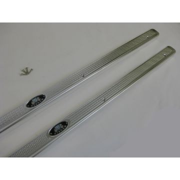 Show details for 1955-1957 Chevrolet Bel Air Base Door Sill Plate Set Picture of 1955-1957 Chevrolet Bel Air Base Door Sill Plate Set