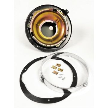 Show details for 1955 Chevrolet Bel Air Base Headlight Assembly Picture of 1955 Chevrolet Bel Air Base Headlight Assembly