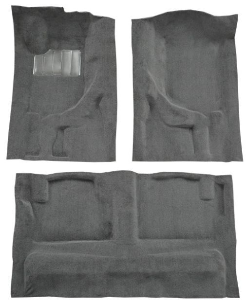 Picture of 1991 Volvo 740 4DR Cutpile Carpet Flooring 801 Black