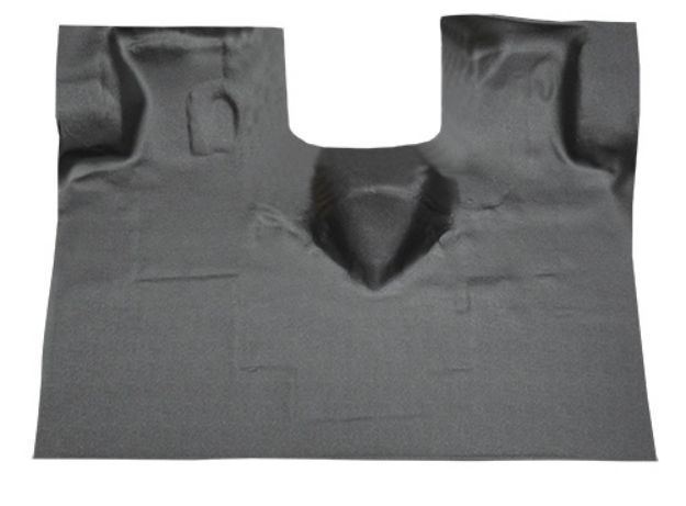 Picture of 1992-1996 Ford E-350 Econoline Fits Gas or Diesel Pass Area Vinyl Carpet Flooring #16 Black