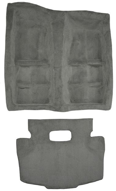 Picture of 1993-1998 Toyota Supra 2DR w/o Heel Pad Complete Cutpile Carpet Flooring 801 Black