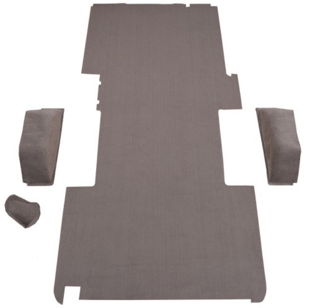 Picture of 1995-1997 Dodge B3500 Ext Van Cargo Area Cutpile Carpet Flooring 801 Black