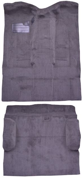 Picture of 2000 GMC Yukon Denali 4DR Complete Cutpile Carpet Flooring 801 Black