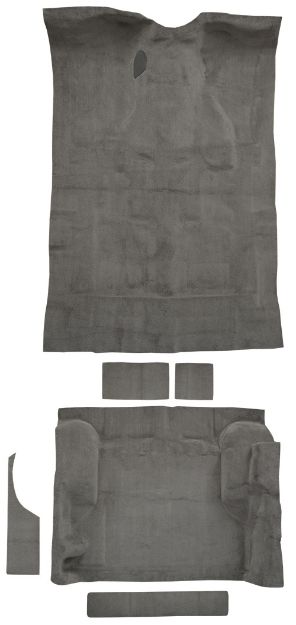 Picture of 1998-2000 GMC Jimmy Envoy 4DR Complete Cutpile Carpet Flooring 801 Black